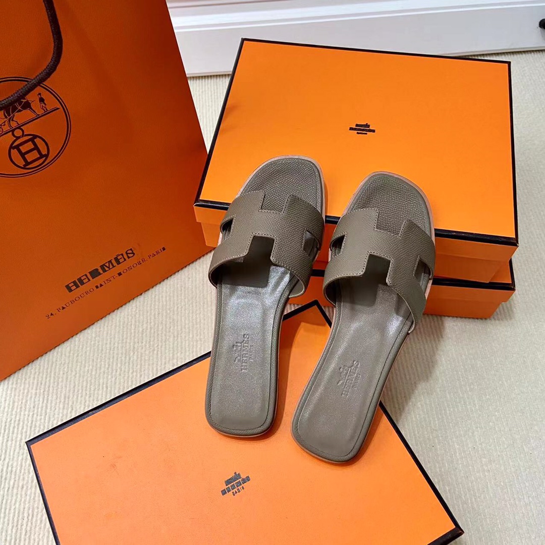 에르메스 올수공 오란 슬리퍼 샌들 앱송 59